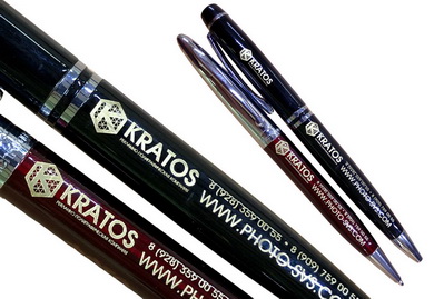 Лазерная гравировка на ручках и карандашах